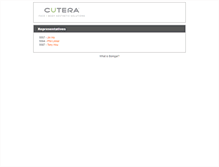 Tablet Screenshot of helpme.cutera.com